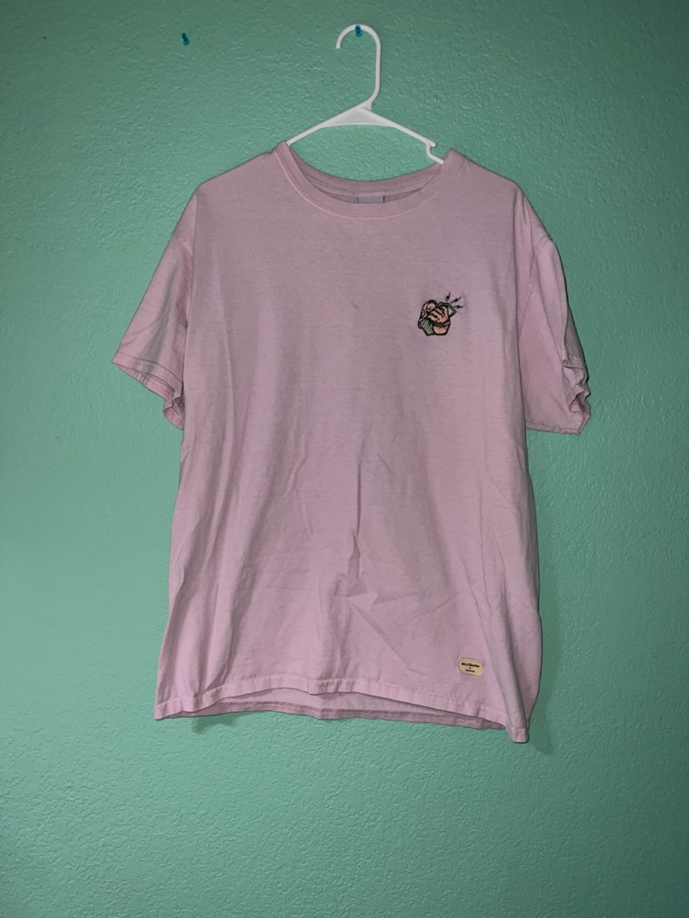 40s & Shorties Light Pink Crewneck Tee